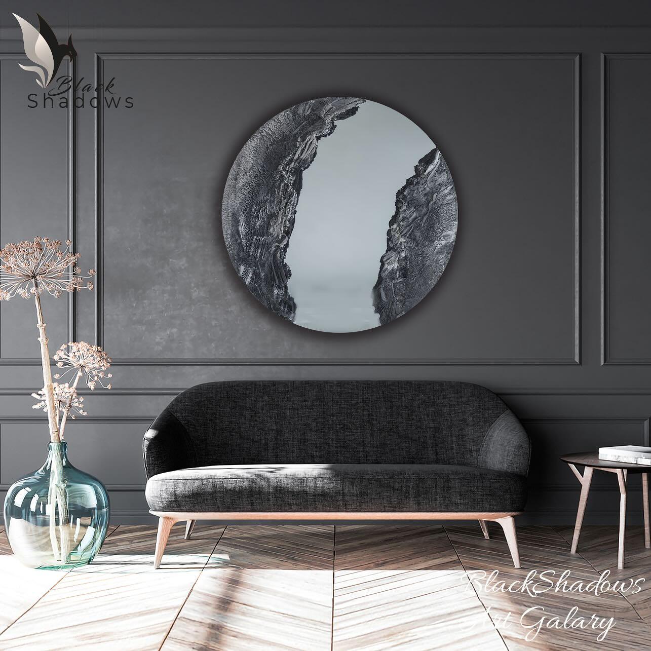 Hand crafted Circle mirrors 735